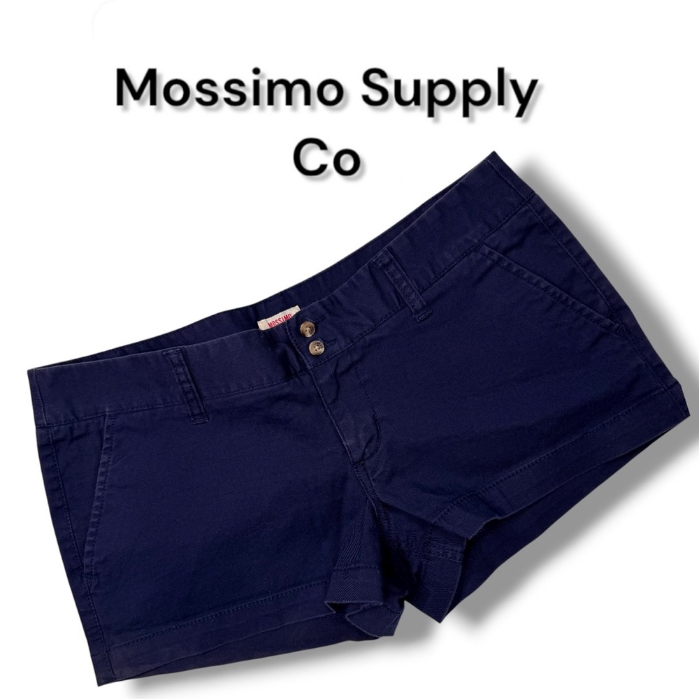 Mossimo Supply Co. Women's Dark Blue Low Waist Shorts 7